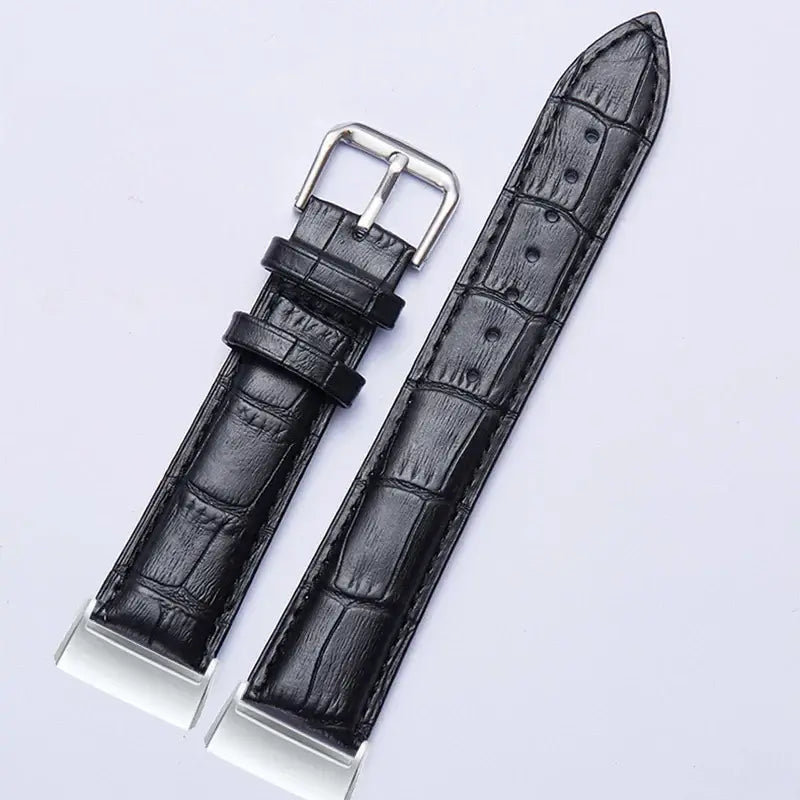 Fitbit Charge 6 5 4 3 Leather Band - Premium Classic Style BandsCo Straps