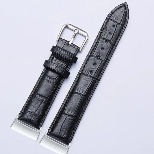 Fitbit Charge 6 5 4 3 Leather Band - Premium Classic Style BandsCo Straps
