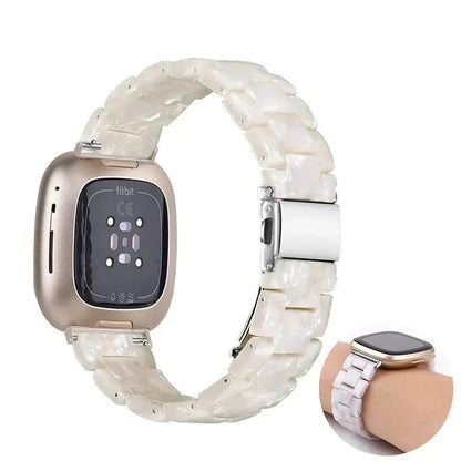 Fitbit Versa & Sense Resin Band - Stylish Straps for Sense BandsCo Straps