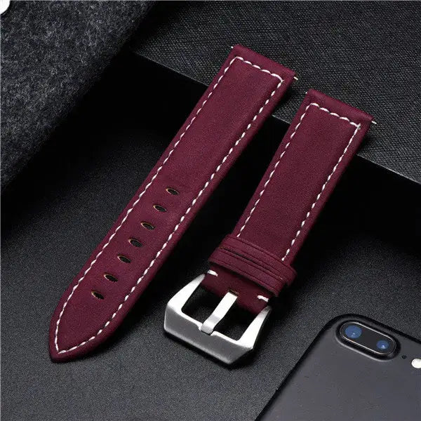 Ticwatch Leather Band - Stylish, Premium, Modern Design BandsCo Straps