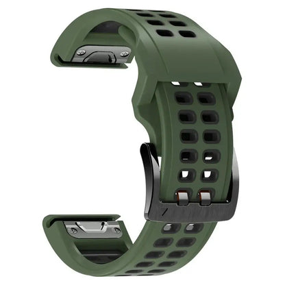 Garmin Silicone QuickFit Band -Durable Breathable Strap BandsCo Straps