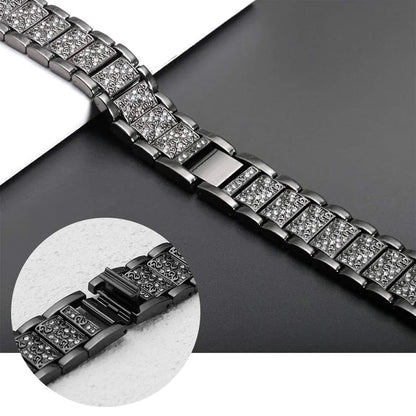 Fitbit Charge 6, 5, 4, 3 Metal Band Luxury Rhinestone Strap BandsCo Straps