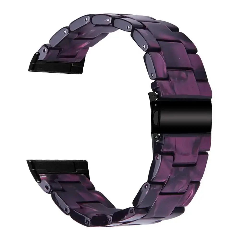 Fitbit Versa & Sense Resin Band - Stylish Straps for Sense BandsCo Straps