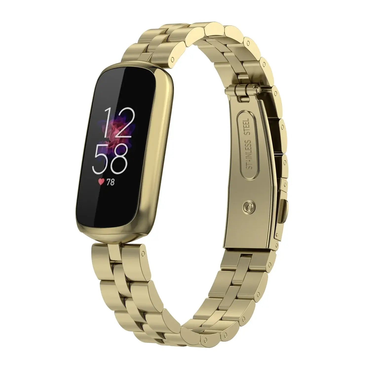 Stainless Steel Fitbit Luxe Band - Sleek Luxury Design BandsCo Straps