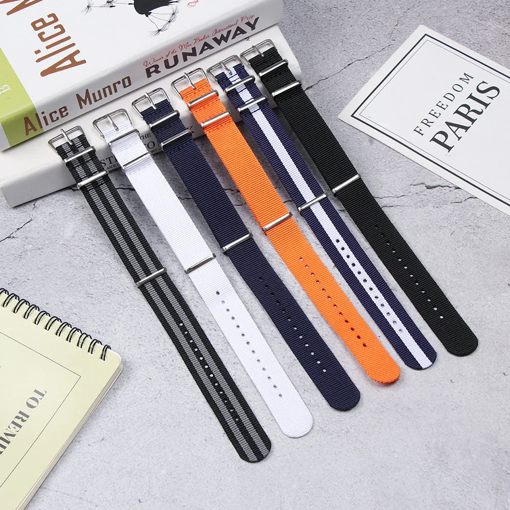 OnePlus Smartwatch Nylon Weaving Sport Loop Band Adjustable Watch Strap BandsCo Straps