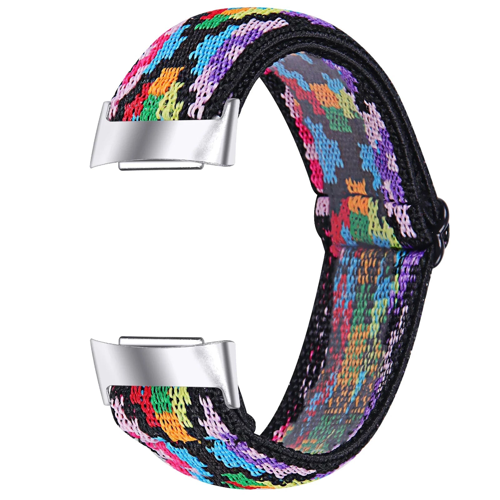 Fitbit Charge 6 5 Nylon Strap - Elastic Sport Fabric Design BandsCo Straps