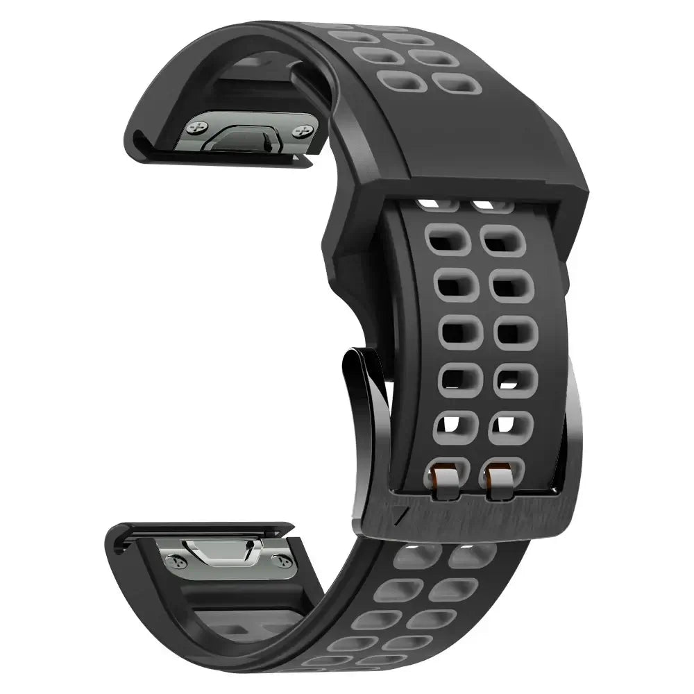 Garmin Silicone QuickFit Band -Durable Breathable Strap BandsCo Straps