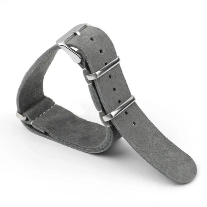 Suunto Suede Leather Strap - Durable, Comfortable, Rugged BandsCo Straps