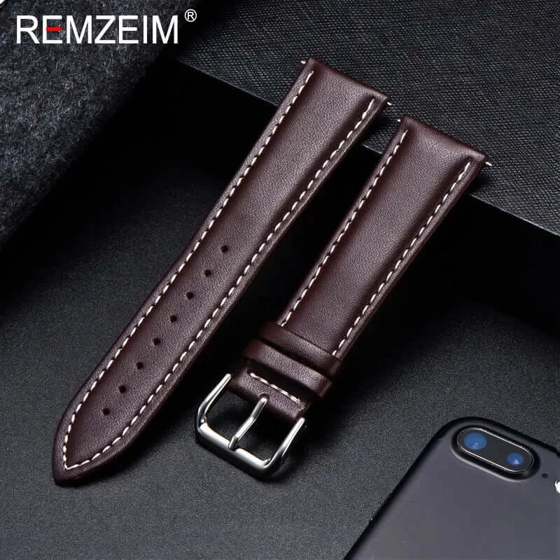 Suunto Leather Band - Water-Resistant Classic Design BandsCo Straps