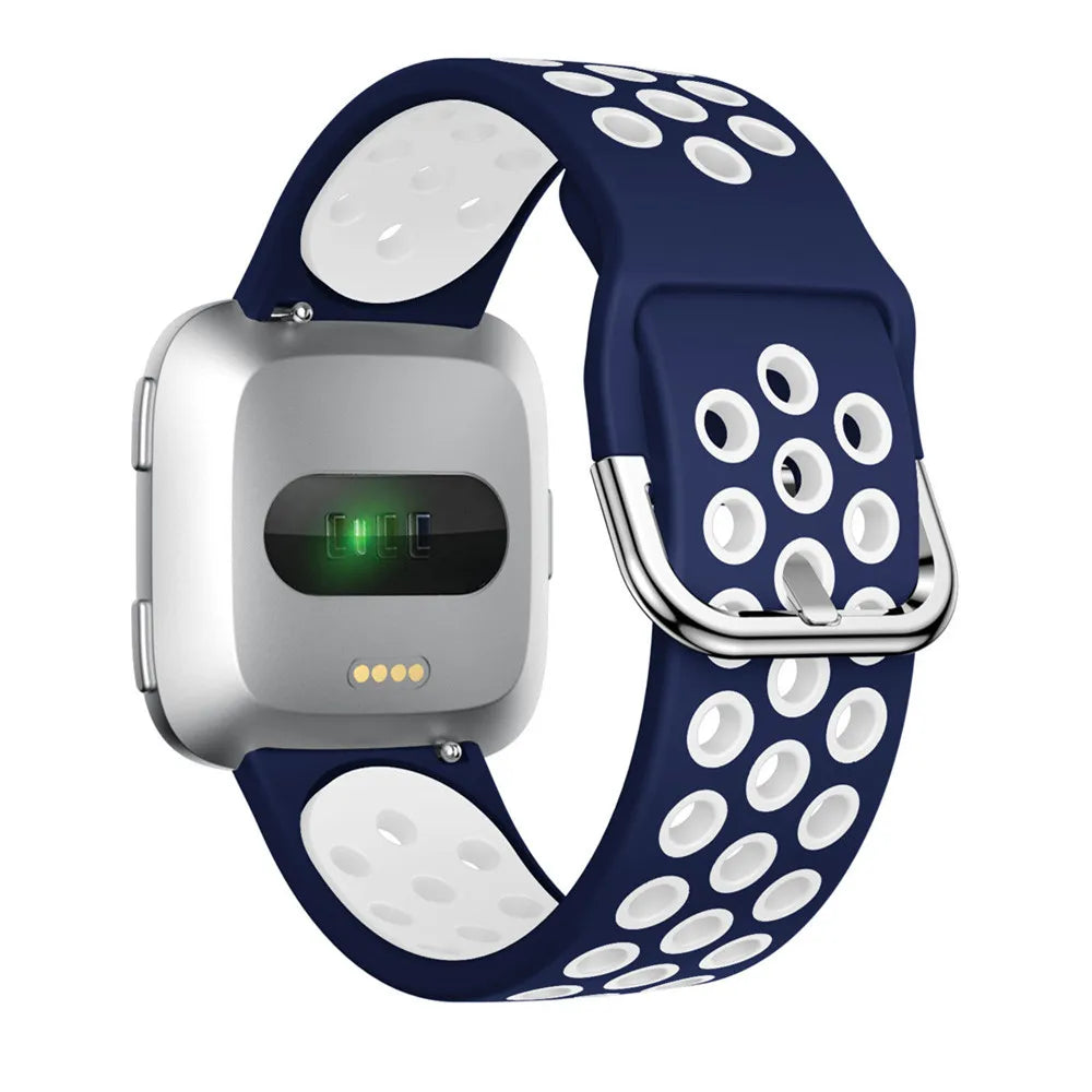 Breathable Silicone Fitbit Versa & Sense Bands BandsCo Straps