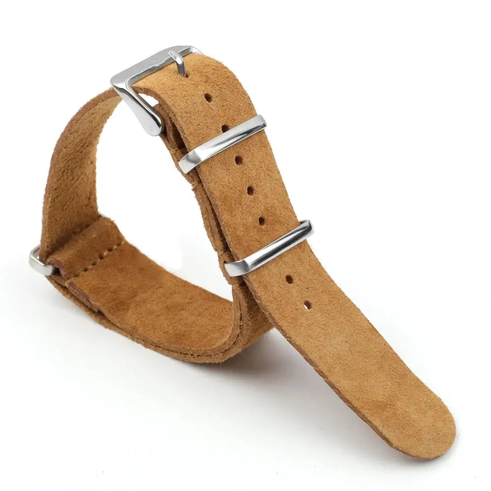 Samsung Galaxy Watch Suede Leather Strap - Soft and Stylish BandsCo Straps