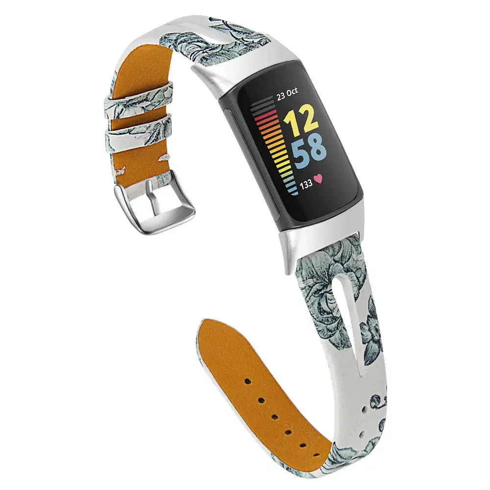 Fitbit Charge 5 6 Leather Band - Stylish Durable Accessory BandsCo Straps