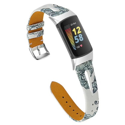 Fitbit Charge 5 6 Leather Band - Stylish Durable Accessory BandsCo Straps