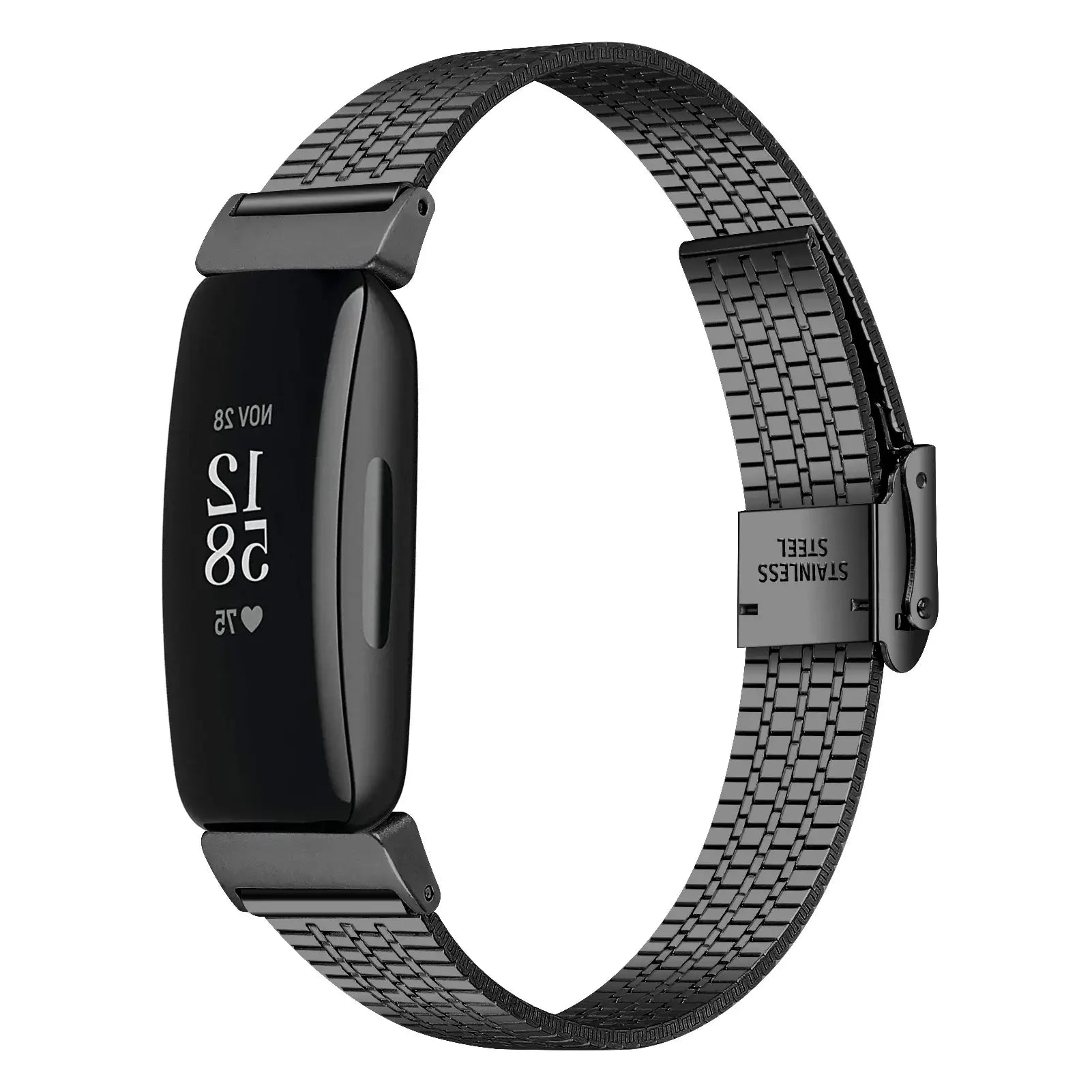 Fitbit Inspire 2, 1  Steel Band - Durable Metal Strap BandsCo Straps