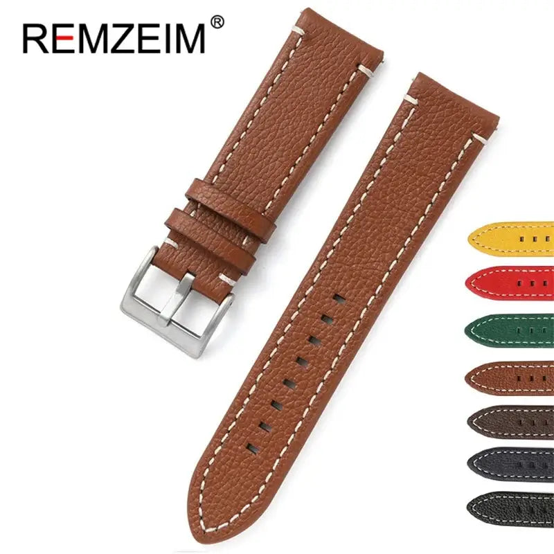 Ticwatch Leather Band - Premium Classic Design for Style BandsCo Straps