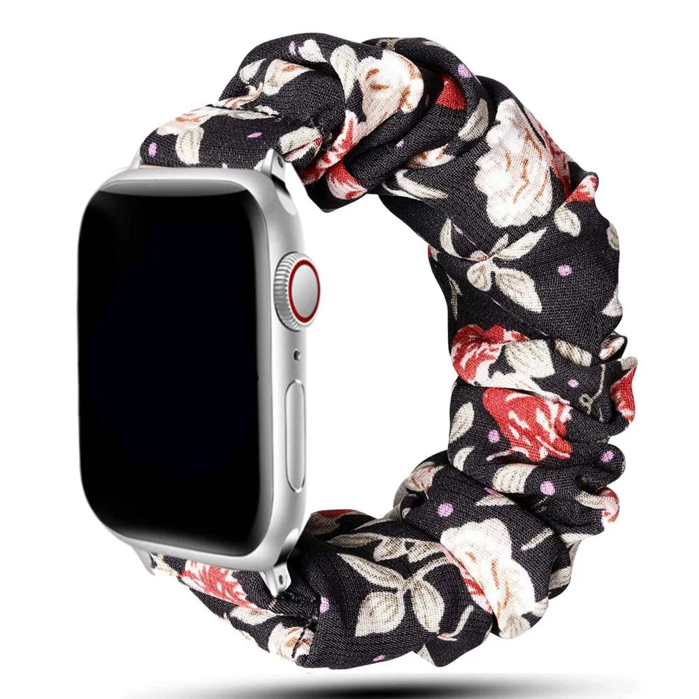 Apple Watch Scrunchie Strap - Soft Elastic Nylon Loop Band BandsCo Straps