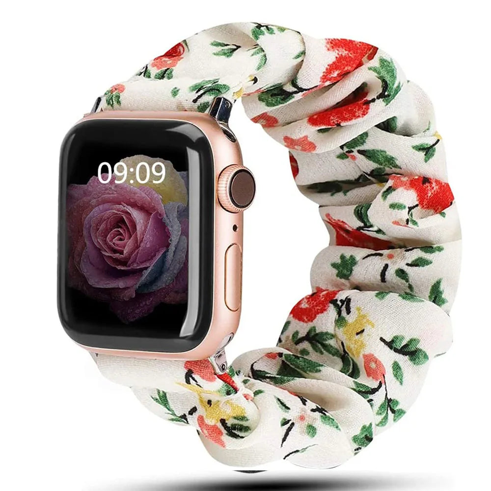 Apple Watch Scrunchie Strap - Soft Elastic Nylon Loop Band BandsCo Straps