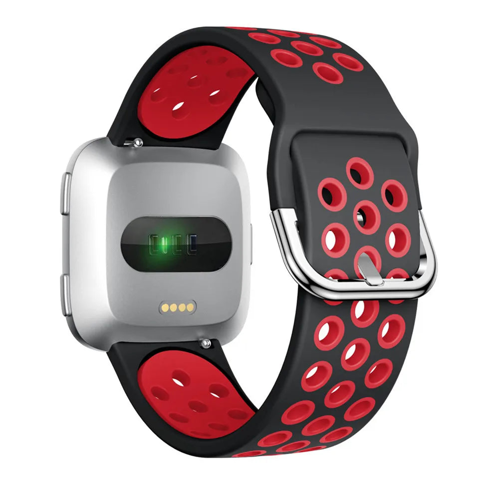 Breathable Silicone Fitbit Versa & Sense Bands BandsCo Straps
