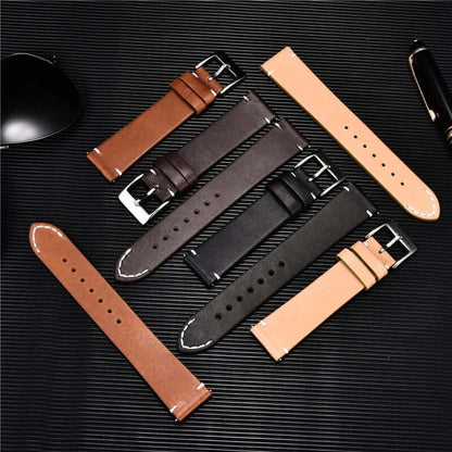 Ticwatch Genuine Leather Strap - Versatile Classic Design BandsCo Straps