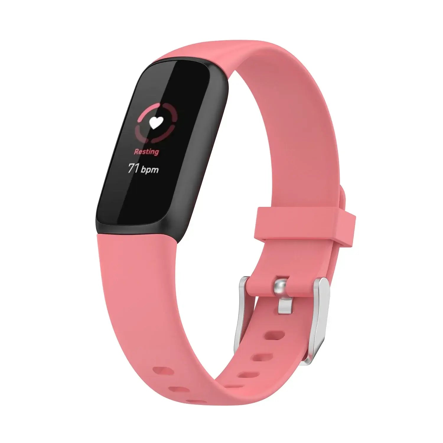 Fitbit Luxe Silicone Band - Soft Comfortable Flexible Strap BandsCo Straps