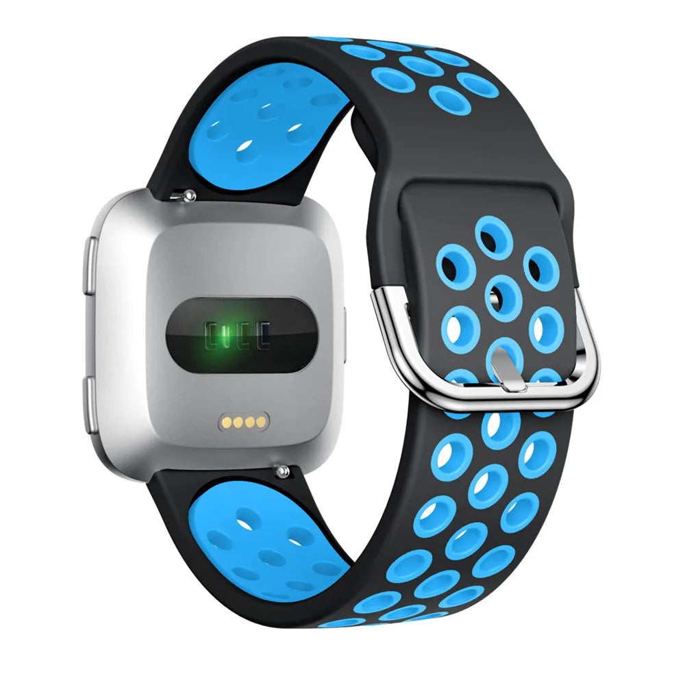 Breathable Silicone Fitbit Versa & Sense Bands BandsCo Straps