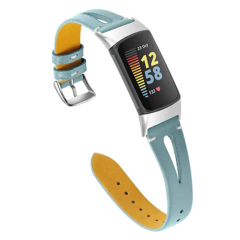 Fitbit Charge 5 6 Leather Band - Stylish Durable Accessory BandsCo Straps