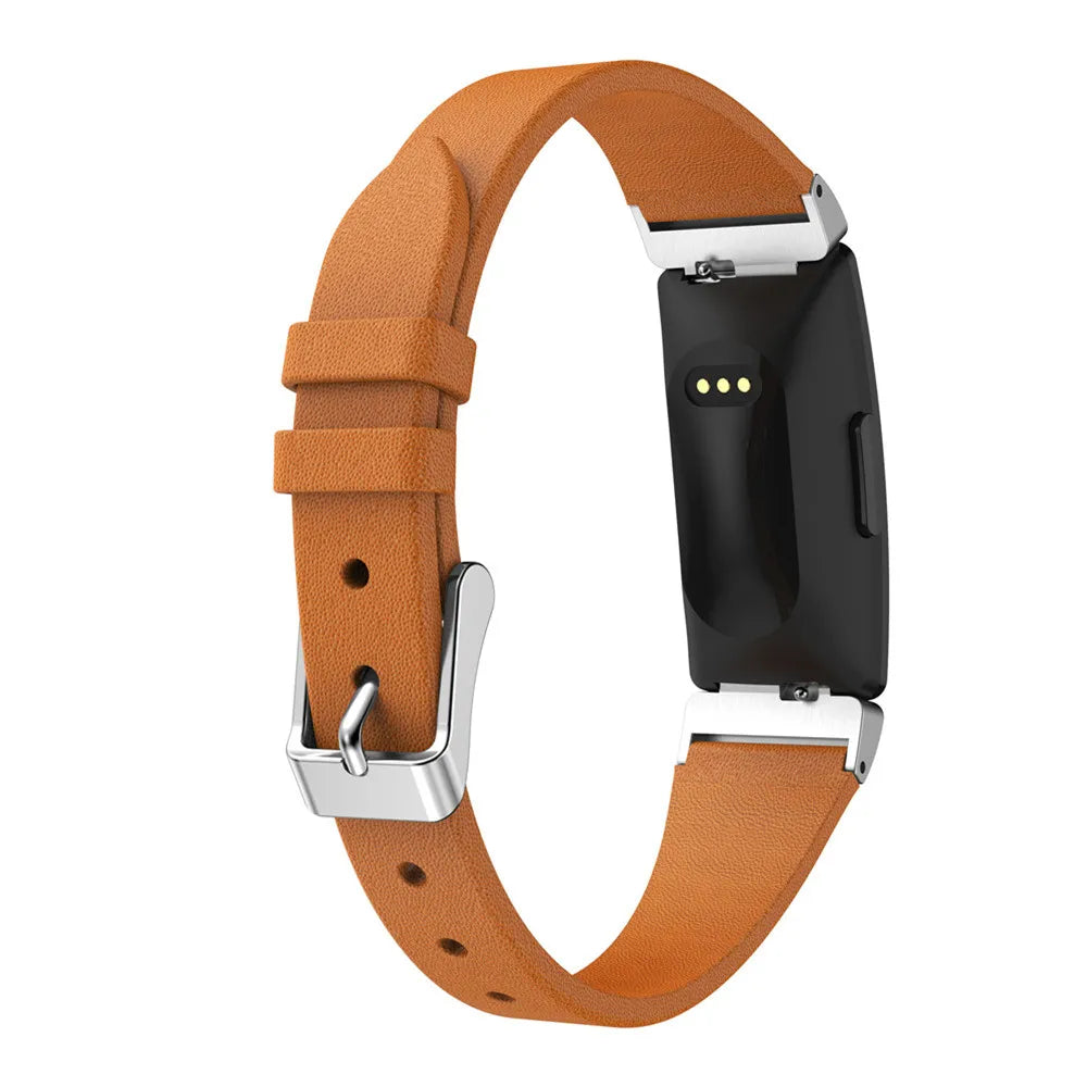 Fitbit Inspire 2, 1, HR Leather Band - Stylish, Comfortable, Durable BandsCo Straps