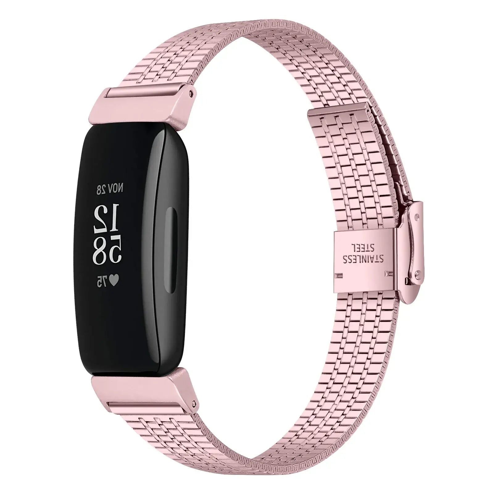 Fitbit Inspire 2, 1  Steel Band - Durable Metal Strap BandsCo Straps