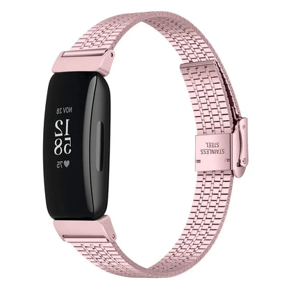 Fitbit Inspire 2, 1  Steel Band - Durable Metal Strap BandsCo Straps