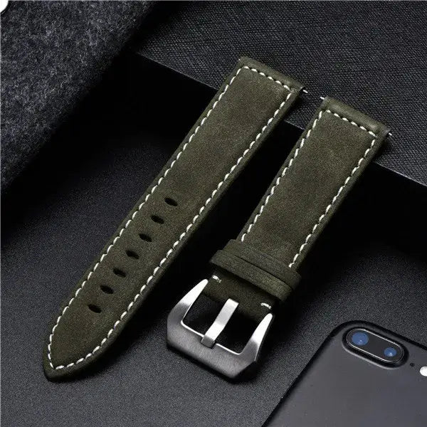 Ticwatch Leather Band - Stylish, Premium, Modern Design BandsCo Straps