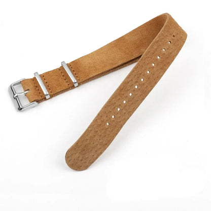 Suunto Suede Leather Strap - Durable, Comfortable, Rugged BandsCo Straps