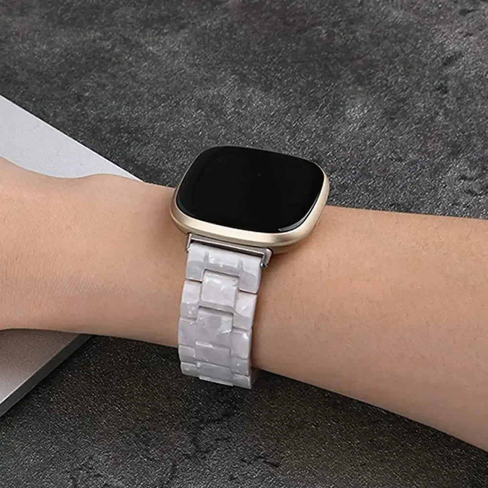 Fitbit Versa & Sense Resin Band - Stylish Straps for Sense BandsCo Straps
