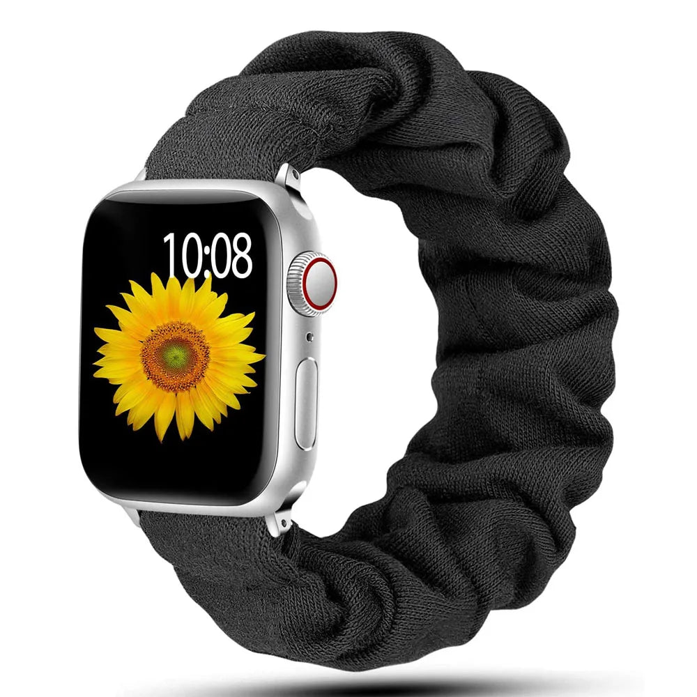 Apple Watch Scrunchie Strap - Soft Elastic Nylon Loop Band BandsCo Straps