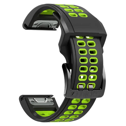 Garmin Silicone QuickFit Band -Durable Breathable Strap BandsCo Straps