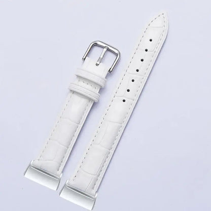 Fitbit Charge 6 5 4 3 Leather Band - Premium Classic Style BandsCo Straps