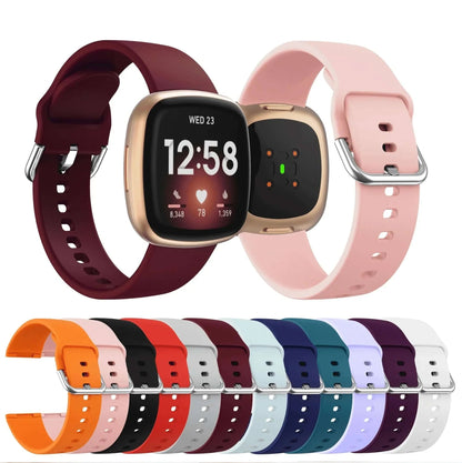 Fitbit Versa & Sense Silicone Strap - Soft and Flexible BandsCo Straps