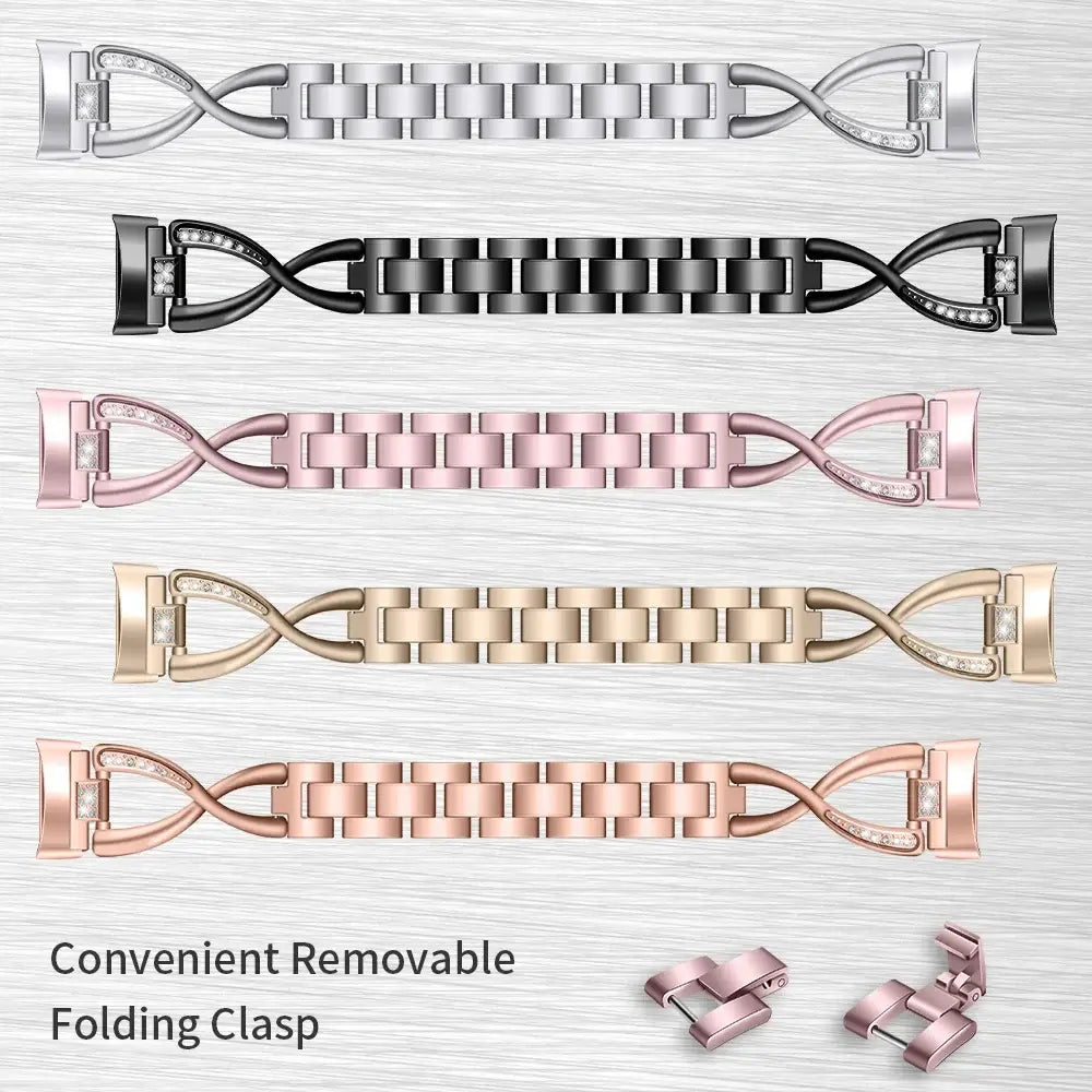Fitbit Charge 5 6 Stainless Steel Band - Elegant and Durable BandsCo Straps