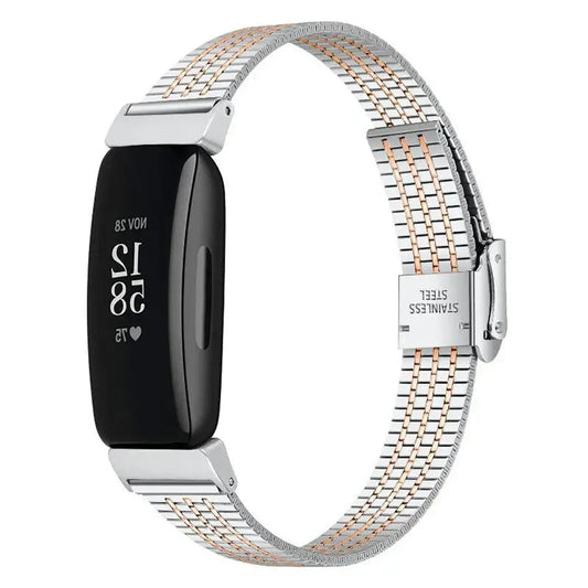Fitbit Inspire 2, 1  Steel Band - Durable Metal Strap BandsCo Straps