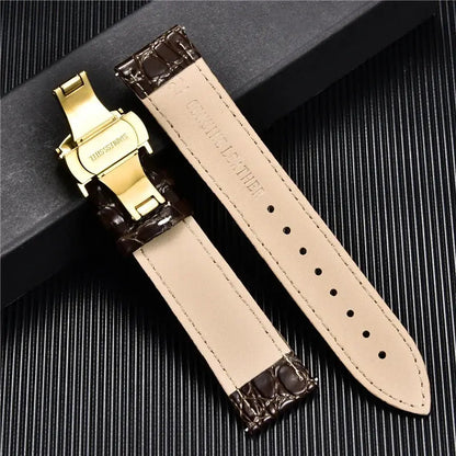 Huawei Leather Band - Crocodile Pattern - Premium Quality BandsCo Straps