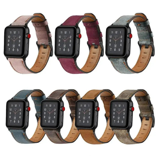 Apple Watch Leather Strap - Premium Durable Fashion Band BandsCo Straps