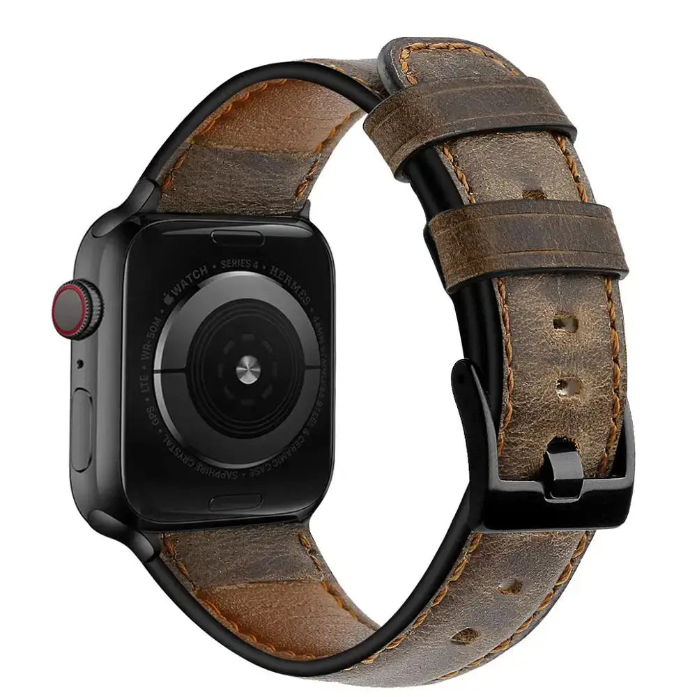 Apple Watch Leather Strap - Premium Durable Fashion Band BandsCo Straps