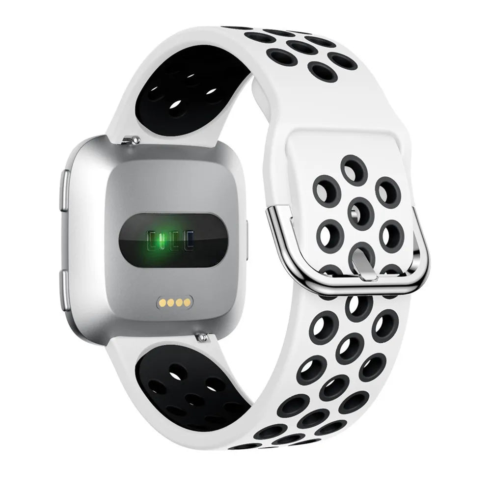 Breathable Silicone Fitbit Versa & Sense Bands BandsCo Straps