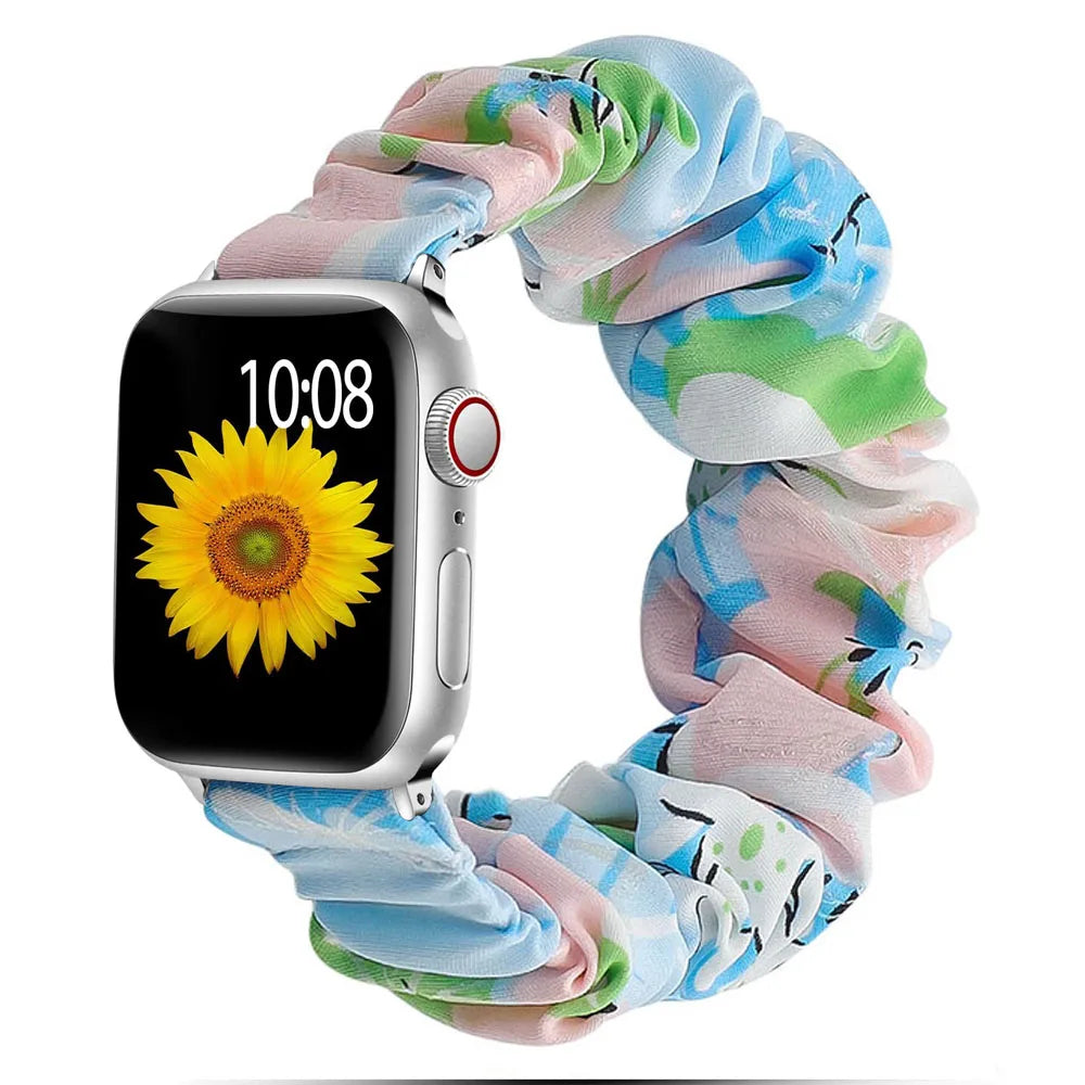 Apple Watch Scrunchie Strap - Soft Elastic Nylon Loop Band BandsCo Straps