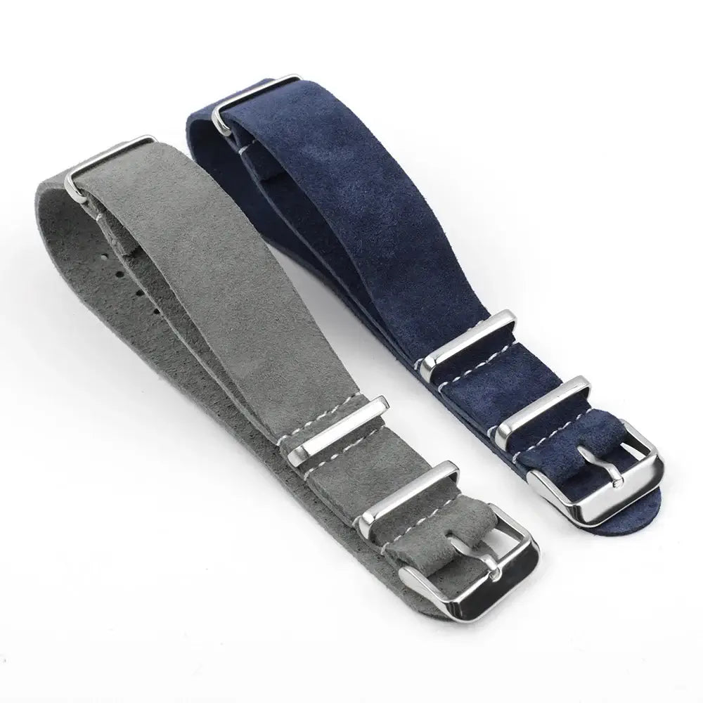 Suunto Suede Leather Strap - Durable, Comfortable, Rugged BandsCo Straps