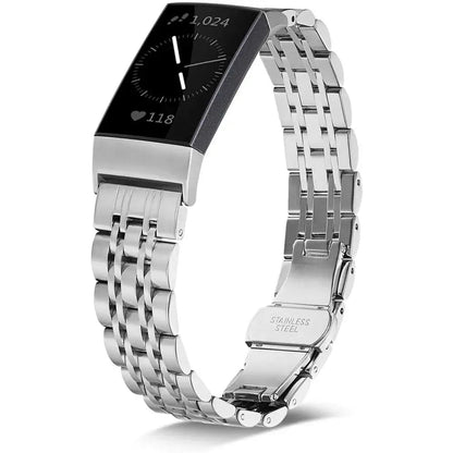 Fitbit Charge 5 6 3 4 2 Stainless Steel Metal Band BandsCo Straps