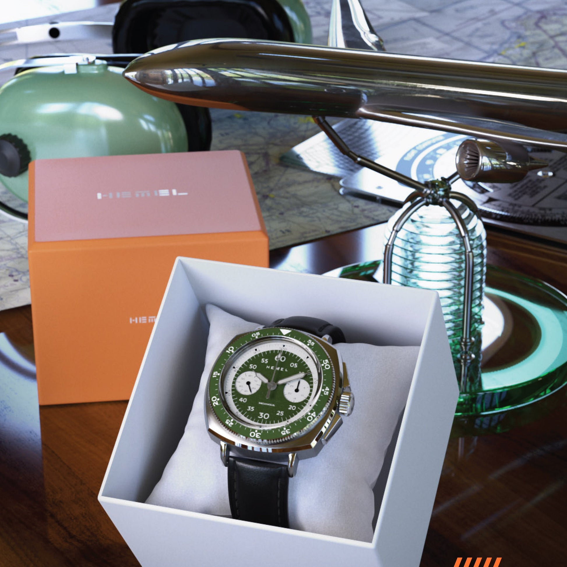 Sky Racer / Hand Winding Mechanical Hemel