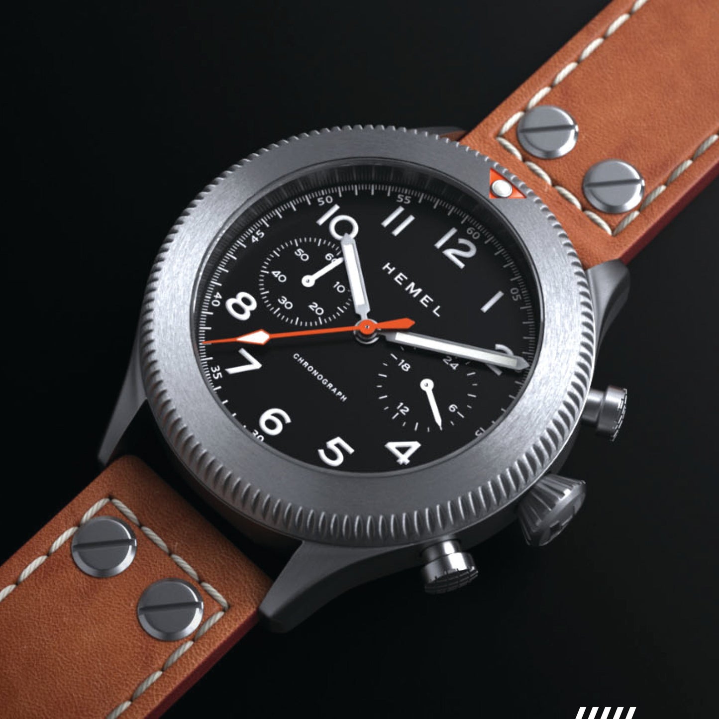 The Hemel HFT20 / VK64 configuration / Black Dial Hemel
