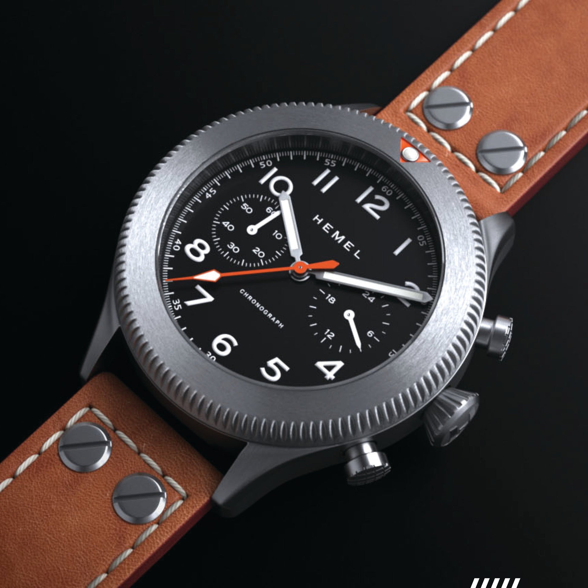 The Hemel HFT20 / VK64 configuration / Black Dial Hemel