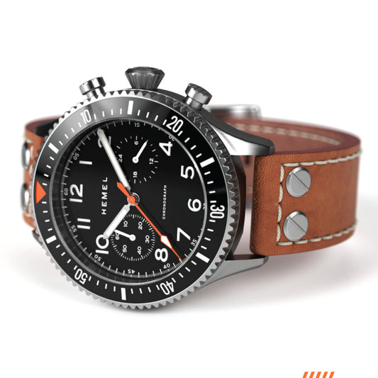 The Hemel HFT20 / VK64 configuration / Black Dial Hemel