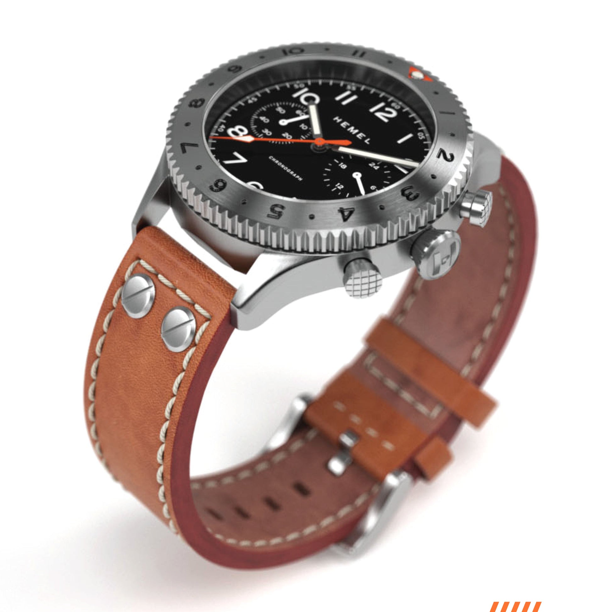 The Hemel HFT20 / VK64 configuration / Black Dial Hemel